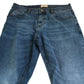Kangaroo Poo W32 L32 Jeans Men's Casual Denim Blue Straight Leg Trousers