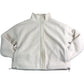 Branded Borg Jacket M Women's Cream Full Zip Soft Fleece