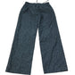 Baukjen Trousers Ladies Comfortable Grey Wide Leg Size 12