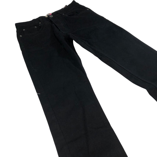 Kangaroo Poo Black Jeans Men's Slim Fit Cotton Blend W32 L30