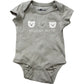 So Cute Baby Onesie & Romper Set 3-6 Months Organic Cotton Beige White