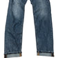 River Island Slim Fit Jeans Size 8 Blue Denim Cotton Classic Style
