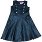 River Island Sleeveless A Line Dress 8 Years Girls Black Faux Leather