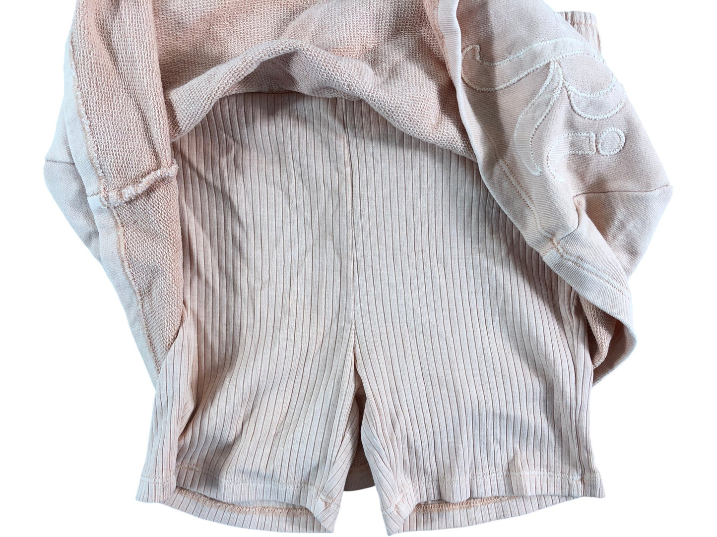 River Island Mini Girls Shorts Age 4 5 Years Pink Cotton Stretch Comfortable