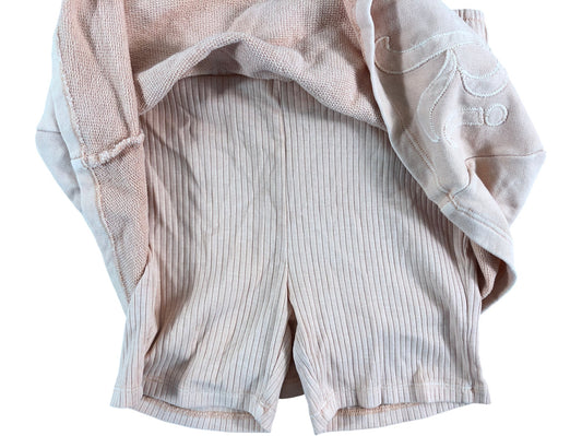 River Island Mini Girls Shorts Age 4 5 Years Pink Cotton Stretch Comfortable