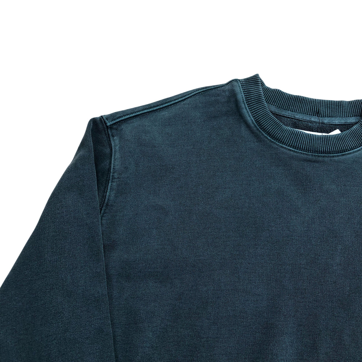 Dark Plumber Grey Crew Neck Pullover Casual Style Size M