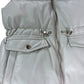 River Island Girls Faux Fur Hooded Padded Gilet UK7-8 Years Kids Cream