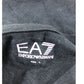 EA7 Emporio Armani Black T-Shirt Size L Women's Casual Cotton Short Sleeve