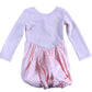 River Island Mini Dress 4-5 Years Girls Pink Long Sleeve Party Dress