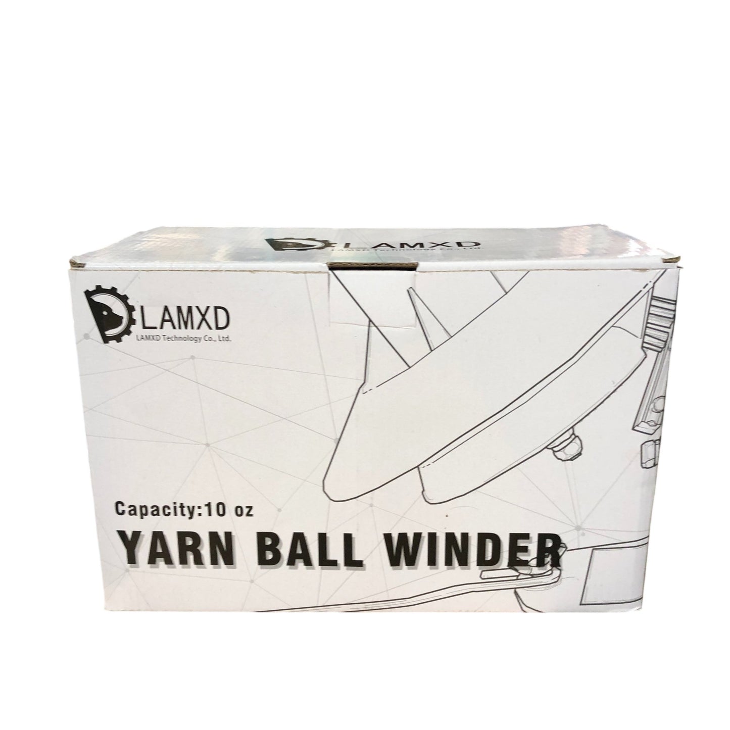 LAMXD Yarn Ball Winder Tool 10 oz Capacity Great for Knitting and Crochet