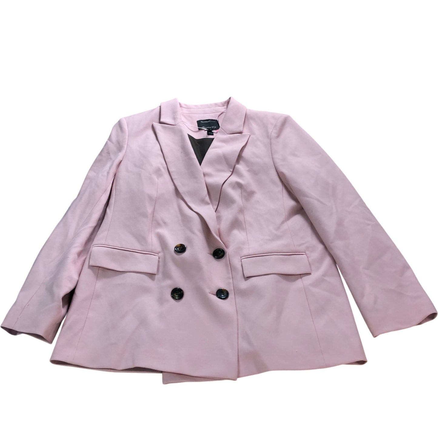 River Island Blazer UK14 Women's Double Breasted Pink Stylish Jacket