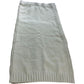 River Island Knitted Beige Skirt Women's Long Casual Cotton Blend Size 18