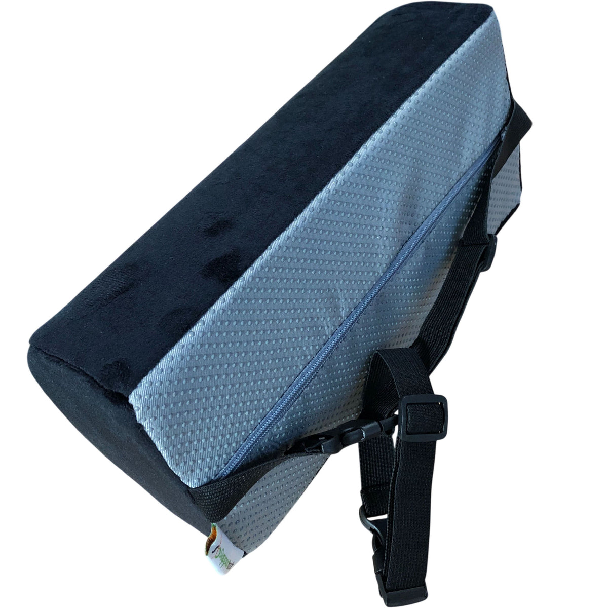 Supportiback Lumbar Cushion Ergonomic Back Support Memory Foam 28x12x10cm