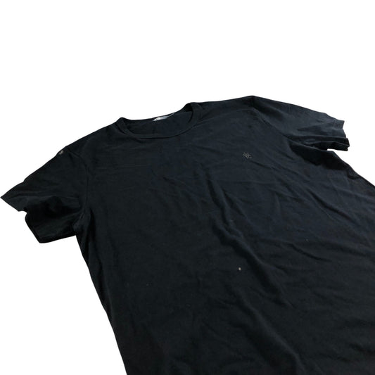 French Connection Black T-Shirt Men's 100% Cotton Crew Neck Casual Top XL