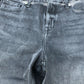 Slim Fit Black Jeans Regular Cotton Blend Casual Wear