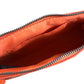 Croc Effect Orange Shoulder Bag Women's Fashion Stylish Handbag