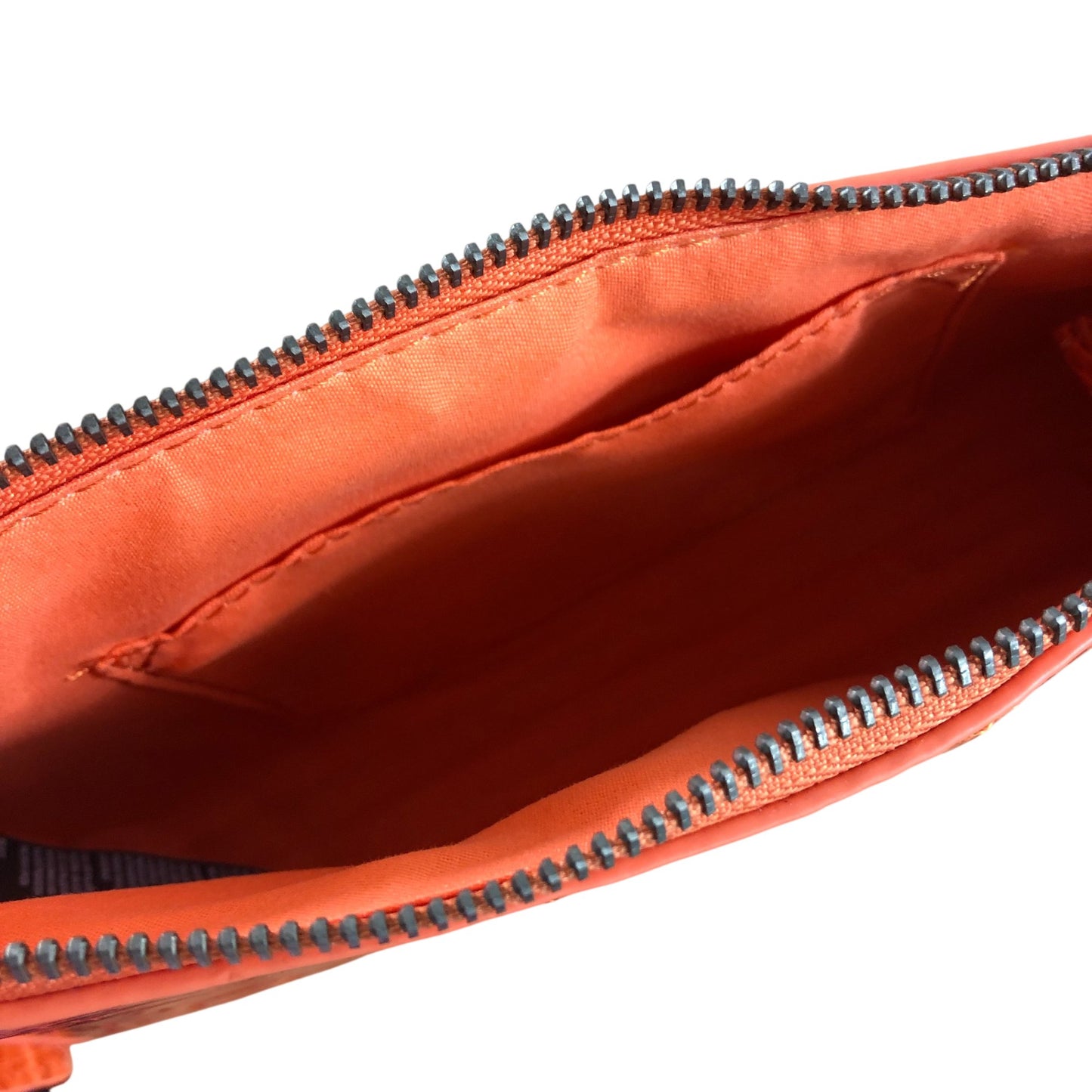 Croc Effect Orange Shoulder Bag Women's Fashion Stylish Handbag