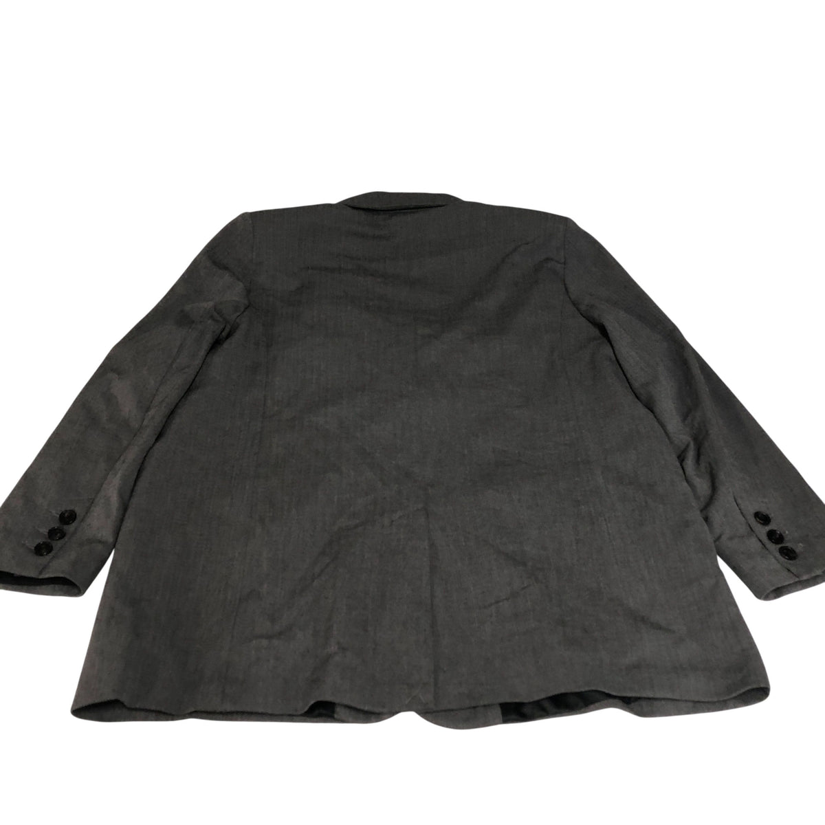 Women's Blazer Grey Tailored Fit Button Up Jacket UK18