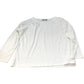 Baukjen Long Sleeve Top Size 18 Women's White Recycled Cotton Casual Wear
