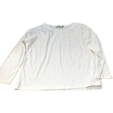 Baukjen Long Sleeve Top Size 18 Women's White Recycled Cotton Casual Wear