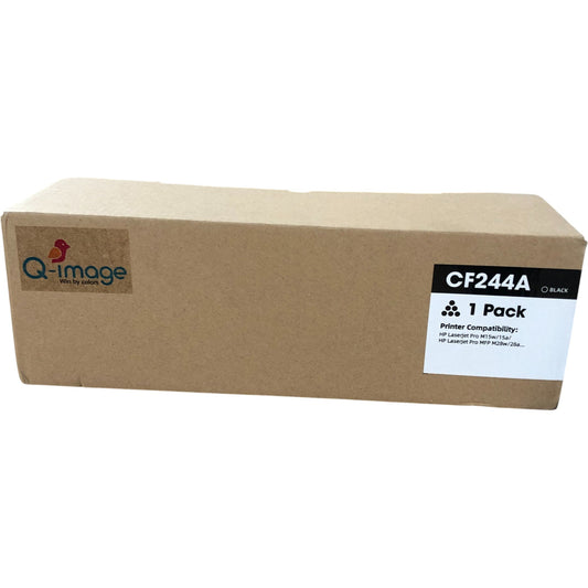 Q-image CF244A Black Toner Cartridge Compatible HP LaserJet Pro M15 M28 1 Pack