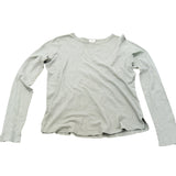 River Island Long Sleeve T-Shirt UK6 Women's Light Green Casual Top