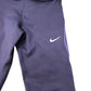 Nike Pro Leggings Women's Size Medium Burgundy Stretch Workout Fitness