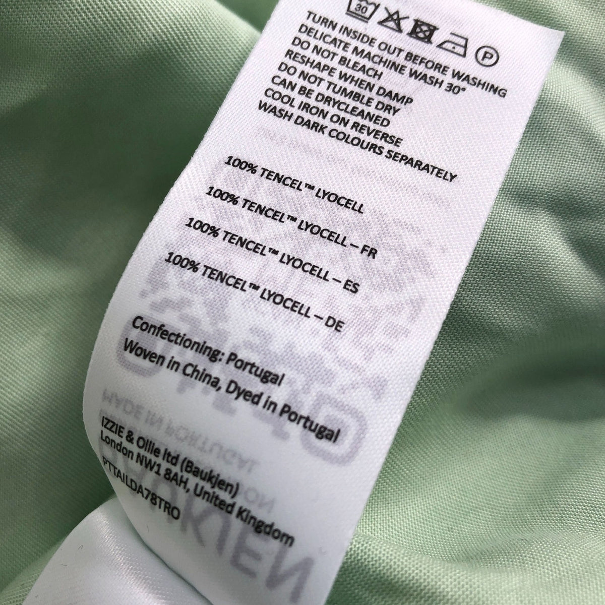 Baukjen Martyna Relaxed Shirt Pistachio Size 18