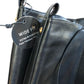 Wide Fit Black Knee High Boots Chunky Heel Faux Leather Size 5