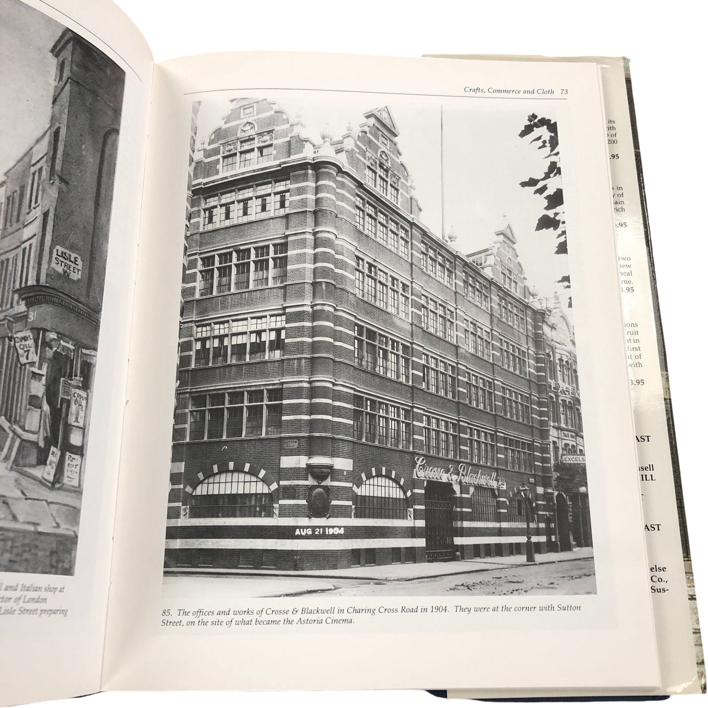 Soho Past Richard Tames Historic Book