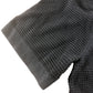 River Island Black Waffle Knit T-Shirt XL Men's Short Sleeve Cotton Casual
