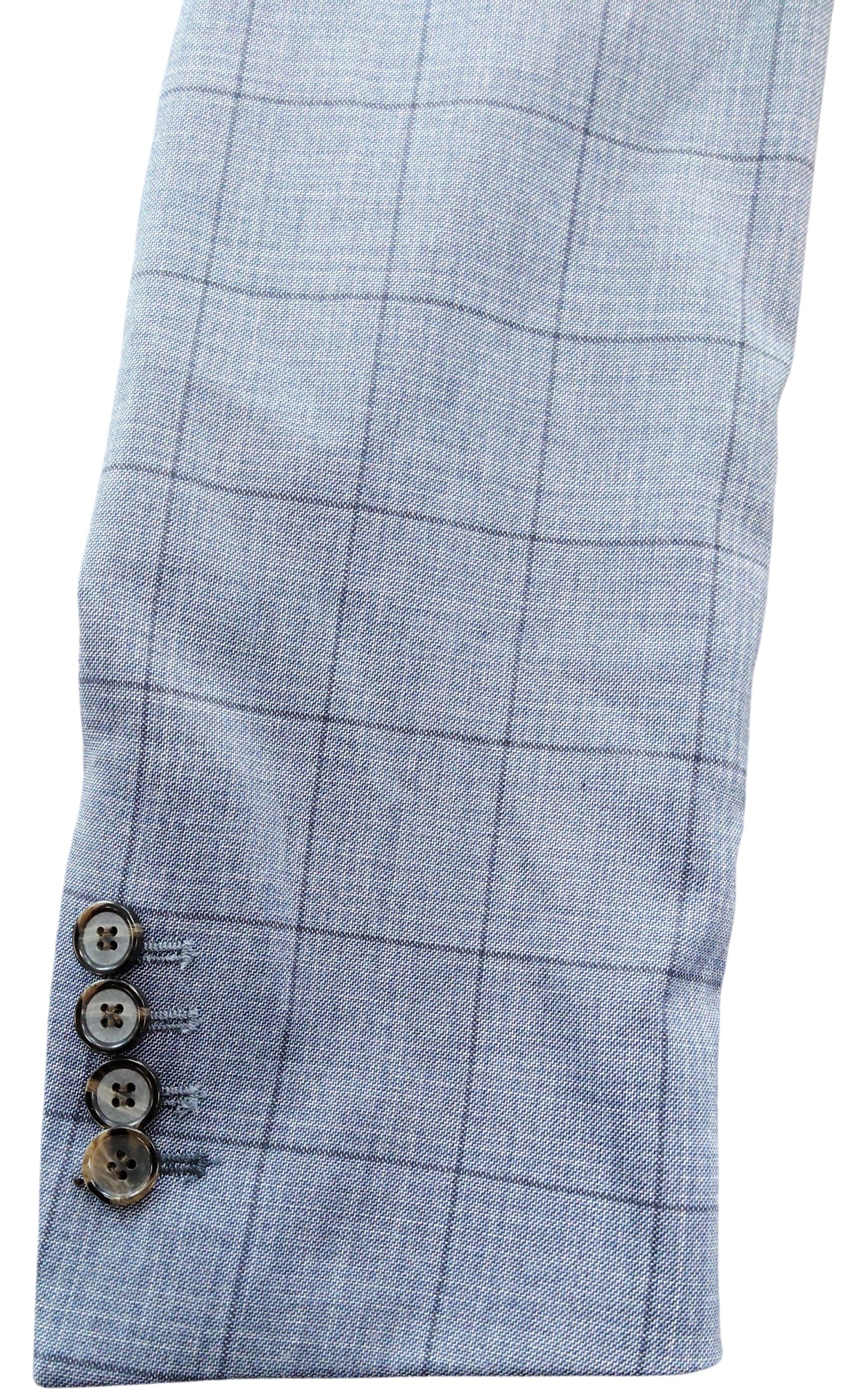 River Island Grey Check Blazer UK36R Men's Suit Jacket Stylish Fit