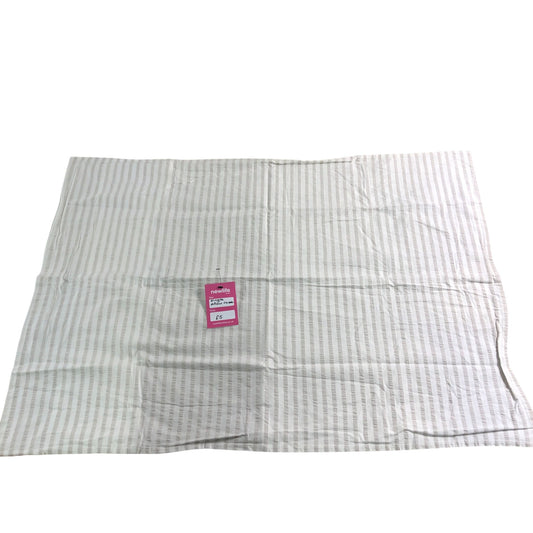 The White Company Cotton Pillowcase Standard Size 50x75cm Striped Design
