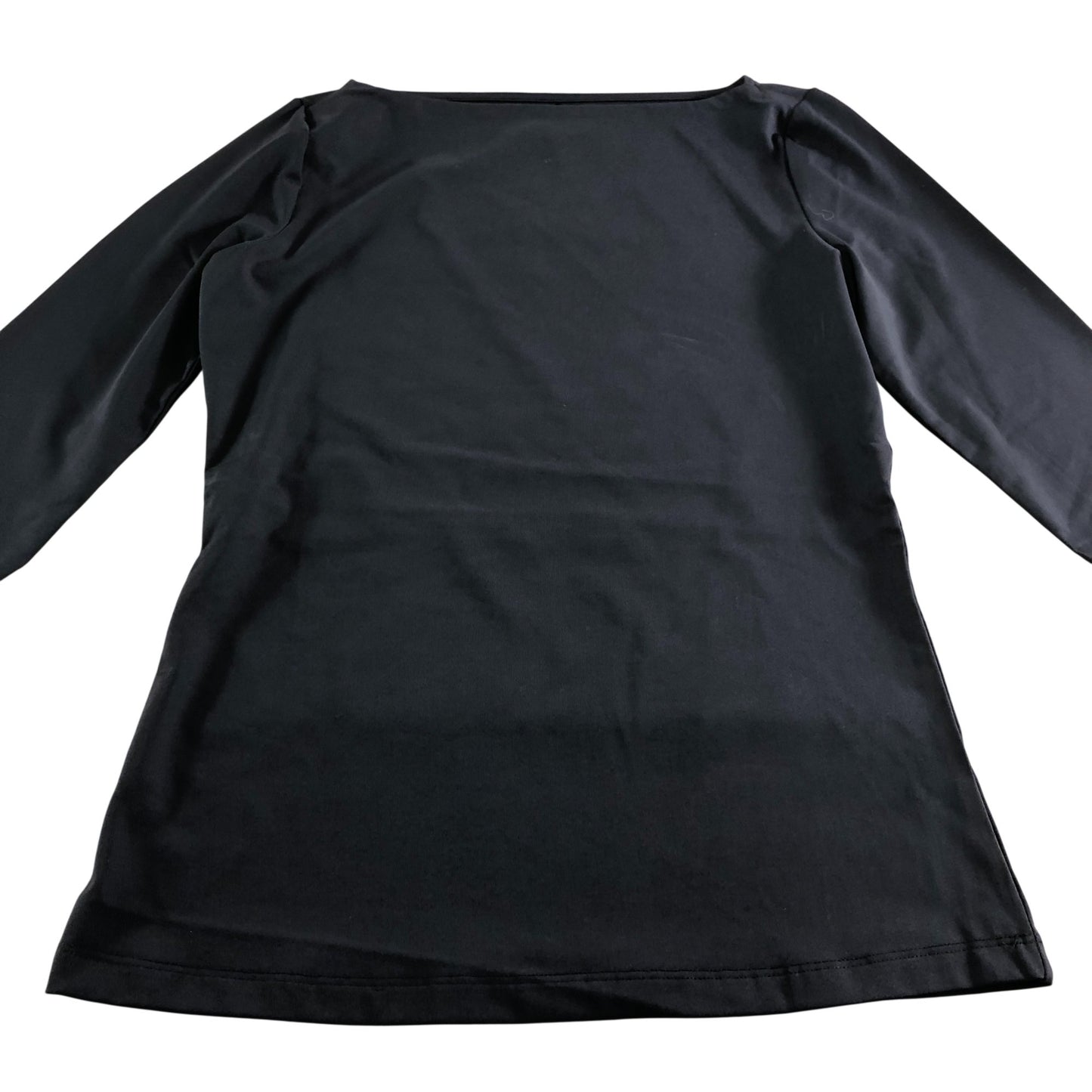 Branded Black Wide Neck Layering Top - Size 8