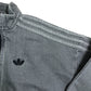 Adidas Girls Track Jacket 6-7 Years Grey Cotton Full Zip Athletic Pullover