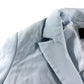 Sosandar Light Blue Double Breasted Blazer UK14 Women's Cropped Jacket