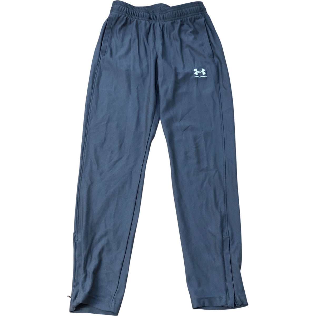 Under Amour Loose Fit Activewear Kids Trousers Charcoal Grey