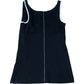 Baukjen Tank Top Women Organic Cotton Size UK6 Ribbed Black Sleeveless