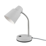 Leitmotiv Table Lamp Scope Matt White 30cm Adjustable Desk Light