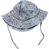 H&M Floral Print Sun Hat Size 6-12 Months Baby Girls