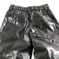 River Island Black Crocodile Effect Trousers UK5 Years Cargo Style