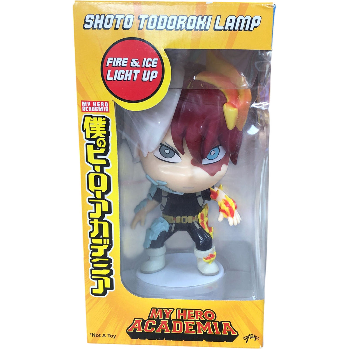My Hero Academia Shoto Todoroki Fire and Ice Lamp Anime 7"