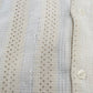 River Island L Button Up Shirt New White Striped Casual Men's Top