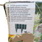 Pal Garden Lawn Edging Border Palisade 2.5m 10 Pcs Brown Fencing