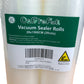 Vacuum Sealer Rolls 28x1500cm 2 Rolls BPA Free Food Storage Bags