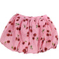 River Island Girls Pink Cherry Print Skirt UK 11-12 Years Casual Wear