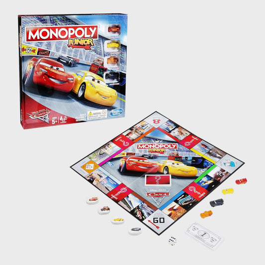 Monopoly Junior - Disney Pixar Cars 3 Edition