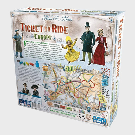 Ticket To Ride Europe Board Game