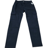 Baukjen Cargo Pants UK10 Women's Navy Cotton Stretch Fitted Trousers