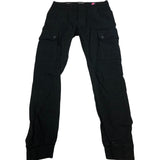 Jack & Jones Cargo Trousers Men's Black Cotton Blend Pants W28 32L